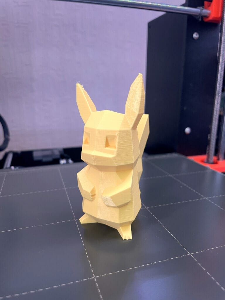 Low Poly Pikachu 3D Print
