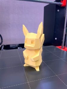 Low Poly Pikachu 3D Print