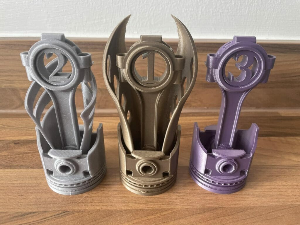 3D Printed Racing Trophies